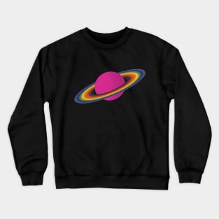 Gay Pride Planet Crewneck Sweatshirt